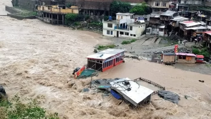 بھارتی فوج کے 5 اہلکار سیلاب میں بہہ کر ہلاک