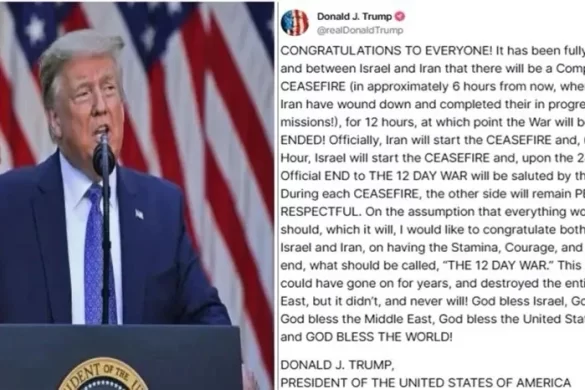 Israel Accepts Ceasefire Deal with Iran Proposed by Trump: Netanyahu