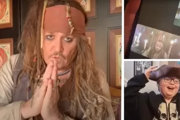 Johnny Depp Reappears as Captain Jack Sparrow – This Time to Bring Smiles to Children