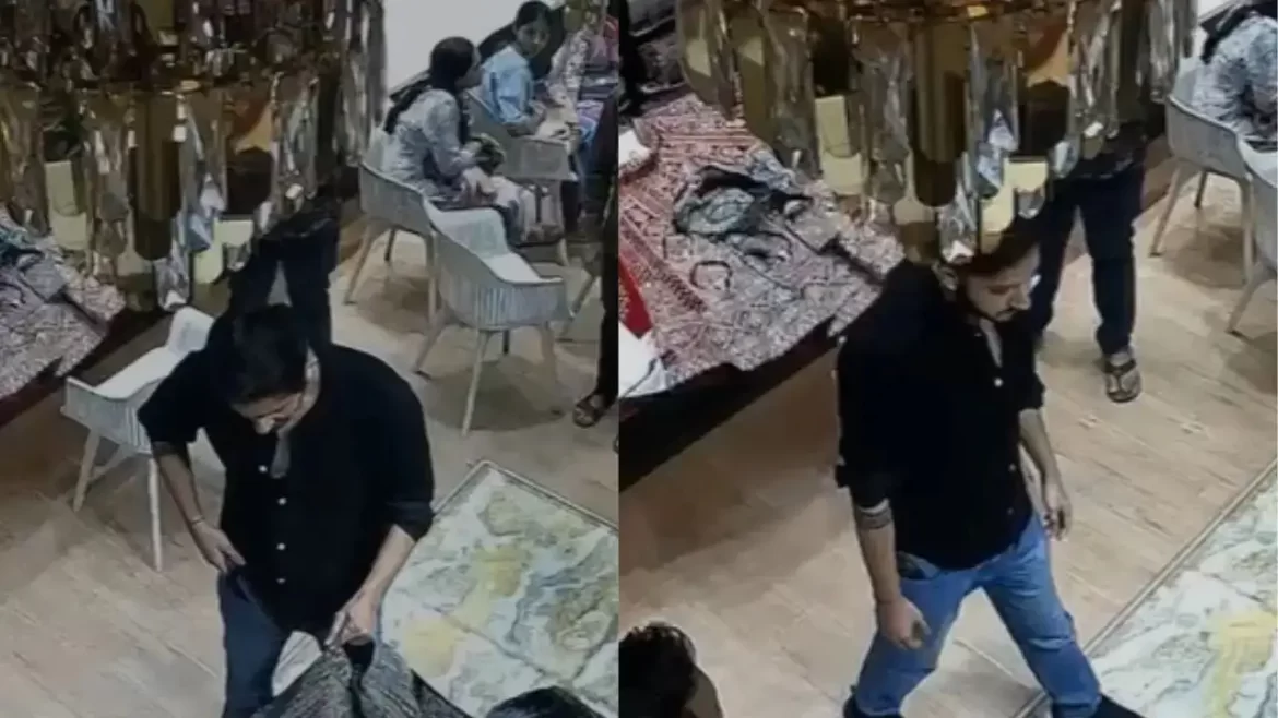 In Kalyan, a city in the Indian state of Maharashtra, a young man became the center of viral attention after he stormed a clothing store when his return request for a pricey lehenga was denied.