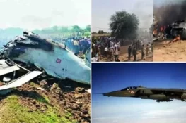 Indian Air Force Jaguar Jet Crashes in Rajasthan