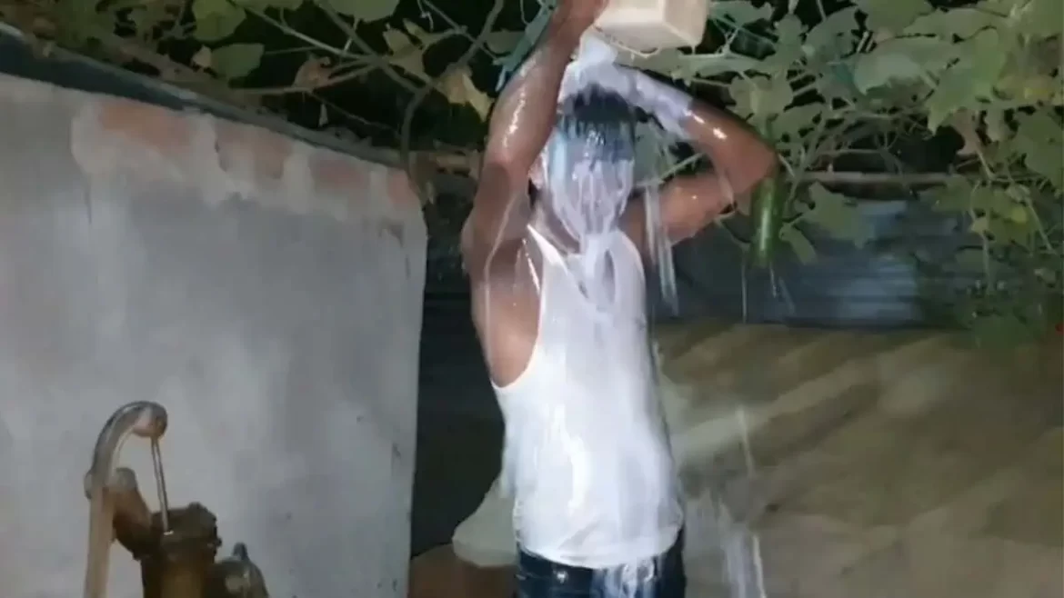 Man Celebrates Divorce with 40-Litre Milk Bath