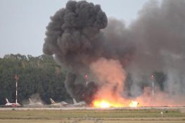 Polish Air Force F-16 Fighter Jet Crashes During Air Show Rehearsal