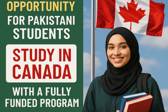 Golden Opportunity for Pakistani Students: Study in Canada with a Fully Funded Program