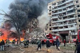 Russia Launches Major Airstrikes on Ukraine, Killing 18 People
