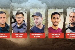 Five Al Jazeera Journalists Killed in Israeli Strike Near Gaza’s al-Shifa Hospital