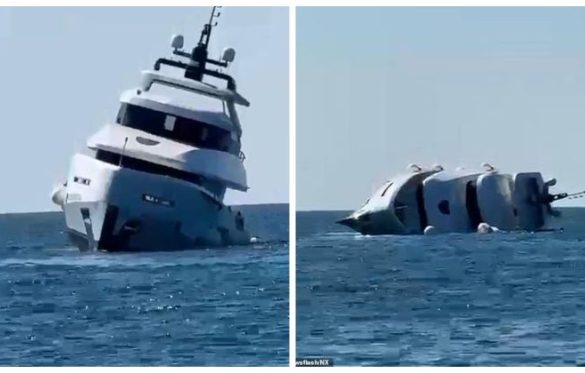 $1 Billion Luxury Yacht Sinks in 15 Minutes Off Turkey’s Coast