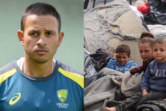 Usman Khawaja: “Starving Children Is Not an Accident, It’s Deliberate”