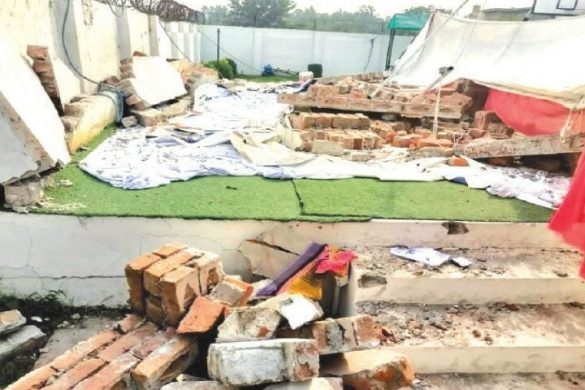 Roof Collapse at Government School in Jhelum Raises Safety Concerns