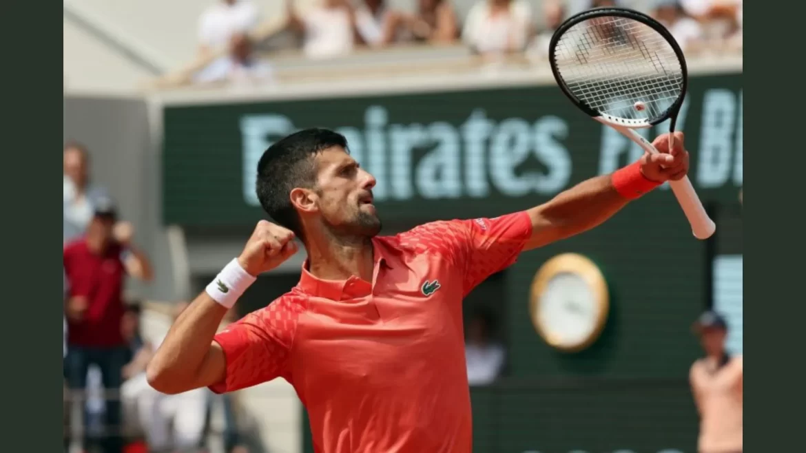 Novak-Djokovic Djokovic Breaks 36-Year-Old Grand Slam Record