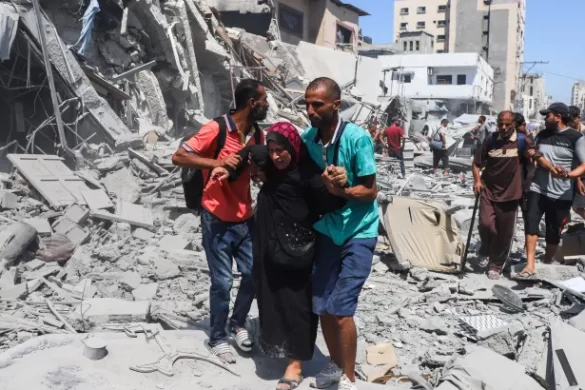 Israeli Airstrikes in Gaza Kill 53 More Palestinians and Destroy 16 Buildings