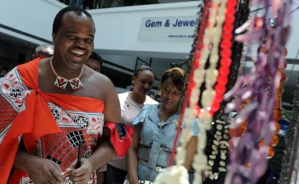 African King’s Lavish UAE Arrival with 15 Wives Stirs Online Outrage