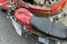 Woman Dies in Bus-Motorcycle Collision Near Domeli