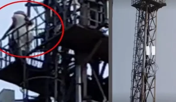 Indian Teen Climbs Mobile Tower After Scolding from Mother