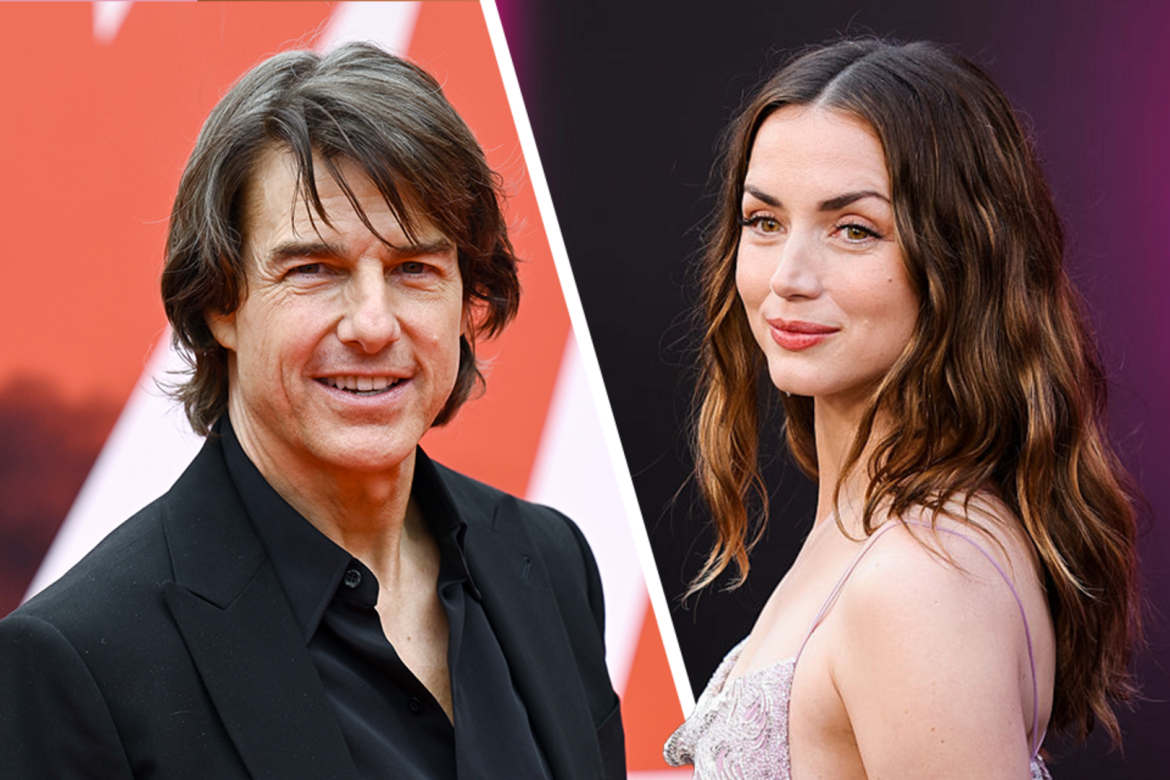 Two celebrities in stylish outfits pose on the red carpet against a colorful backdrop, showcasing their fashion choices and event glamour.