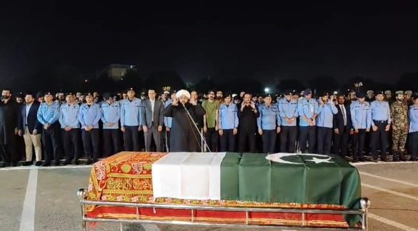 Islamabad Police Officer SP Adeel Akbar Laid to Rest with Full Honors