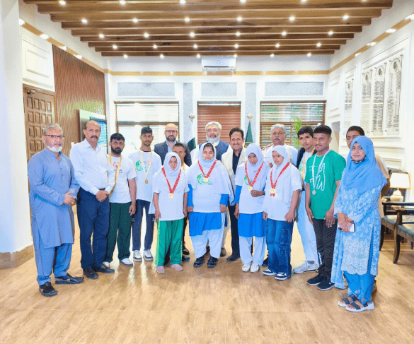 Jhelum’s Special Children Shine at National Games, Winning Praise from Deputy Commissioner