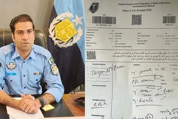 Medical Report and Leave Request of SP Adil Akbar Released