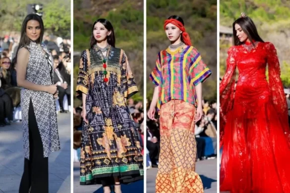 First Joint Pakistan-China Fashion Show Held at the Great Wall