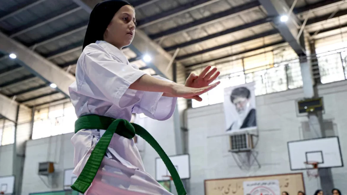 Iranian Girls Break Social Barriers Through Karate