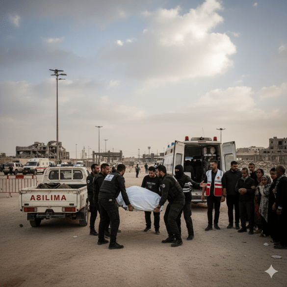 Hamas Hands Over Another Israeli Hostage’s Body Under Gaza Ceasefire Agreement