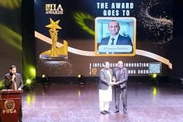 News Alert Anchor Waseem Hashmi Wins Best YouTuber Award at DJ3 Awards in Islamabad