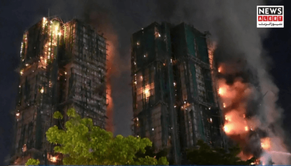 Deadly Fire Sweeps Through Hong Kong Residential Complex, Toll Rises to 128