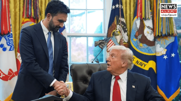 Trump Responds to Fascist Question Himself During Meeting With New York’s New Mayor