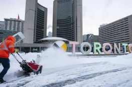 Toronto Sees Heaviest November Snowfall in 54 Years