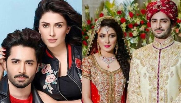 Ayeza Khan Playfully Asks Husband Danish Taimoor to Say I Love You in Front of Fans