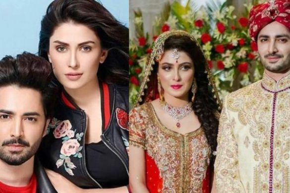 Ayeza Khan Playfully Asks Husband Danish Taimoor to Say I Love You in Front of Fans