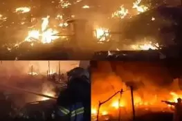 Fire Destroys Goods Worth Millions at Snack Factory in Jhelum