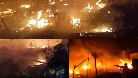 Fire Destroys Goods Worth Millions at Snack Factory in Jhelum