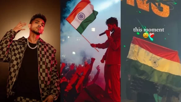Talha Anjum Sparks Controversy by Raising Indian Flag in Nepal Concert