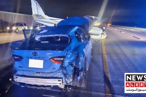 Small Plane Crashes onto Car During Emergency Landing in Florida