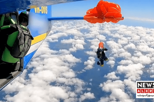 Skydiver Survives After Parachute Gets Stuck in Plane’s Tail