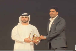 Arshad Nadeem Receives Prestigious Sheikh Mohammed bin Zayed Award in Dubai