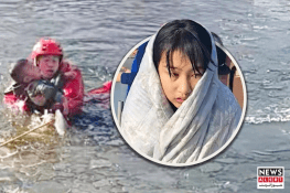 Brave 13-Year-Old Girl Risks Her Life to Save Toddler from Frozen Lake in China
