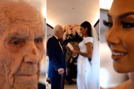 Wedding Above the Clouds: 90-Year-Old Groom Marries 25-Year-Old Bride in Private Jet Ceremony