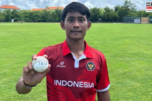 Indonesia’s Gede Priandana Makes History With Record-Breaking T20I Over