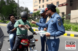 Punjab Cracks Down on Traffic Violations: Over 2,600 Police Officers Fined in Six Days