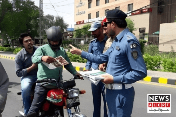 Punjab Cracks Down on Traffic Violations: Over 2,600 Police Officers Fined in Six Days