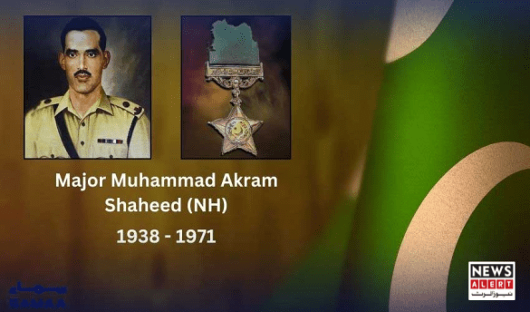 Pakistan Armed Forces Honour Major Akram Shaheed on 54th Death Anniversary