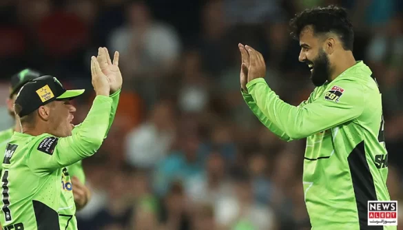 Shadab Khan Shines as Sydney Thunder Claim First BBL Victory of the Season