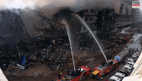 Timely Rescue Response Confirmed in Gul Plaza Fire, Says Rescue COO