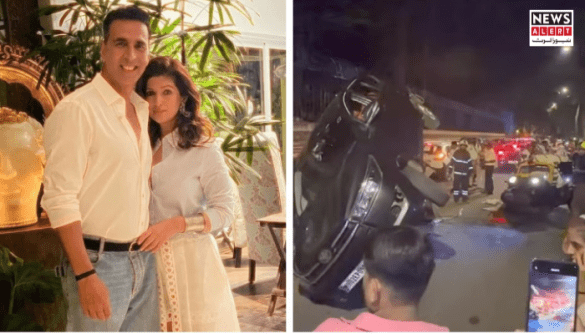 Bollywood Superstar Akshay Kumar and Wife Twinkle Khanna Survive Car Accident in Mumbai