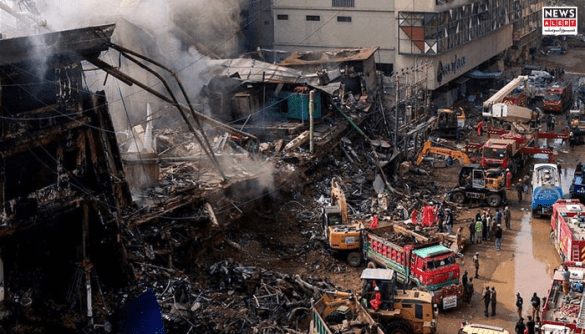 Deadly Fire at Karachi’s Gul Plaza: CCTV Reveals Timeline as Death Toll Rises to 61