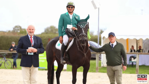 Pakistani Equestrian Usman Khan Tops International Rankings