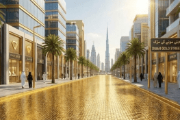 Dubai Announces World’s First Gold Street