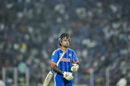 AHMEDABAD: Defending T20 World Cup champions India need “two big performances” to reach the semi-finals after Sunday’s huge defeat to South Africa, said their assistant coach. India came into the T20 World Cup as hot favourites on home soil but were thrashed by 76 runs in the Super Eights as 80,000 fans at the massive Narendra Modi stadium were stunned into silence. In their first chase of the tournament, India’s batting came up woefully short in the face of some disciplined South Africa bowling. India collapsed to 111 all out in 18.5 overs in response to South Africa’s 187-7 as their 12-match win streak in the T20 World Cup came to a crashing end. The magnitude of the defeat has left India with a desperate net run-rate of -3.8 and likely needing to win their last two Super Eight matches convincingly to make it to the semi-finals. Anything less and India will need to rely on a combination of other results going their way. “Very disappointed in the performance,” said Ryan ten Doeschate. “When you set out to win a World Cup, don’t expect someone to come and deliver it to you halfway through,” the assistant coach added. “We’ve messed up on a grand scale and now the onus is on this group of guys to turn it around and put in two solid performances.” India are grouped with South Africa, the West Indies and Zimbabwe in Super Eights, with the top two advancing to the semi-finals. The West Indies face Zimbabwe on Monday night in Mumbai in their Super Eights opener. India next face giant-killers Zimbabwe, who have already beaten Australia and Sri Lanka, on Thursday in Chennai. South Africa play the West Indies the same day in Ahmedabad, where Aiden Markram’s side could put one foot firmly in the semi-finals with another win. ‘Cloak came off’ “Obviously, with the way the group goes, you need at least four points to get through now, and it’s going to need two big performances and a big bounce back from everyone,” said Ten Doeschate. Indias captain Suryakumar Yadav reacts after being hit by the ball during the 2026 ICC Mens T20 Cricket World Cup Super Eights match between India and South Africa at the Narendra Modi Stadium in Ahmedabad on February 22, 2026. — AFP India’s captain Suryakumar Yadav reacts after being hit by the ball during the 2026 ICC Men’s T20 Cricket World Cup Super Eights match between India and South Africa at the Narendra Modi Stadium in Ahmedabad on February 22, 2026. — AFP India’s fragile batting was exposed against an in-form bowling attack led by left-arm quick Marco Jansen, who returned figures of 4-22 from 3.5 overs. Keshav Maharaj took 3-24 with his left-arm spin. India´s media tore into the team on Monday morning. “The night the cloak came off,” blazed a headline in the Indian Express newspaper. “Sloppy India reach point of no return,” said the Hindustan Times. India’s ultra-aggressive left-handed opening pair have failed to fire, leaving a shaky middle order to pick up the pieces. Ishan Kishan was out without scoring to Markram on Sunday, while the world’s top- ranked T20 batter Abhishek Sharma fell to Jansen for 15, his only runs of the tournament so far after three ducks. “It’s certainly not panic stations,” said Ten Doeschate, who hinted there could be discussions about India’s batting line-up. “If those guys (Ahbishek and Ishan) bat for six overs, the score is going to be 70-plus,” said Ten Doeschate. “So can we get them to temper the way they’re playing and be a little bit smarter? “Or do we just let them go on the way they are? “Or do we bring in a right-hander at the top and make a change somewhere in the middle?” Captain Suryakumar Yadav agreed India need to use their brains in the first six-over power play when only two fielders are allowed on the boundary. “Chasing 180-185, you can’t win the game in the power play, but you might lose it,” he said after his side stumbled to 31-3 after six overs, which became 43-4 a few balls later and then 51-5. “We lost too many wickets in the power play.” The 2024 champions also have the weight of history against them. No team has ever retained the T20 World Cup and no side have ever won the trophy on home soil.